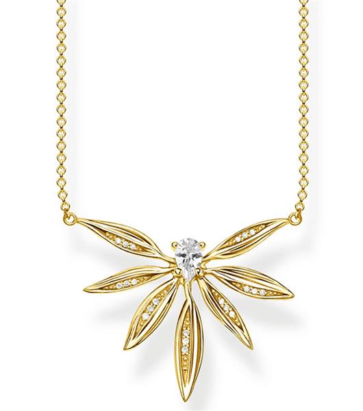 Thomas Sabo KE1949-414-14L45v Damen Halskette gold UVP: 198,-€ 15148