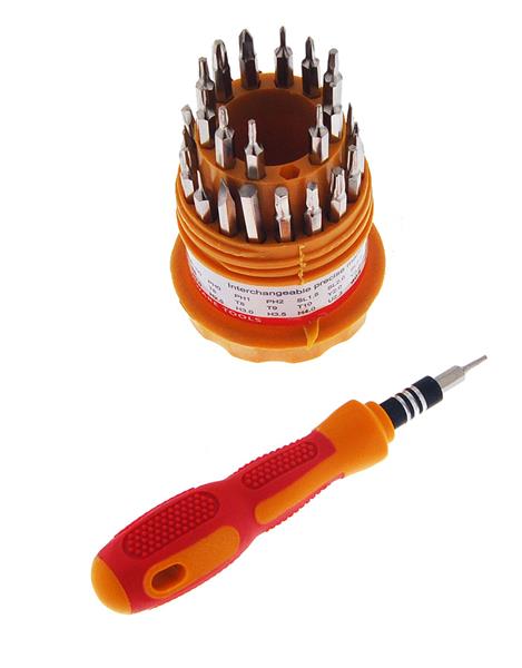 Schraubendreher-Set Uhrwerkzeug 31-teilig Multifunktion Magnetisch NEU 15191
