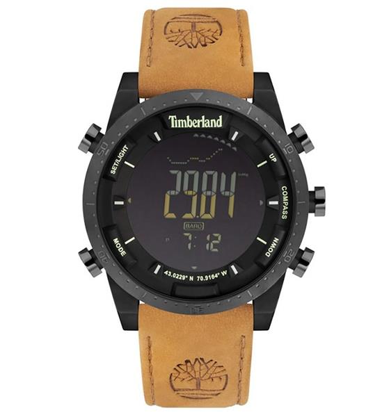 Timberland Herrenuhr TDWGD2104703 LEDER braun DIGITAL Datum UVP:219,-€ 15197