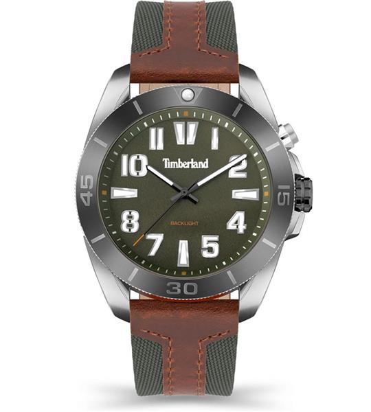 Timberland Herrenuhr TDWGP2201602 LEDER Nylon Braun Analog UVP:179,-€ 15200