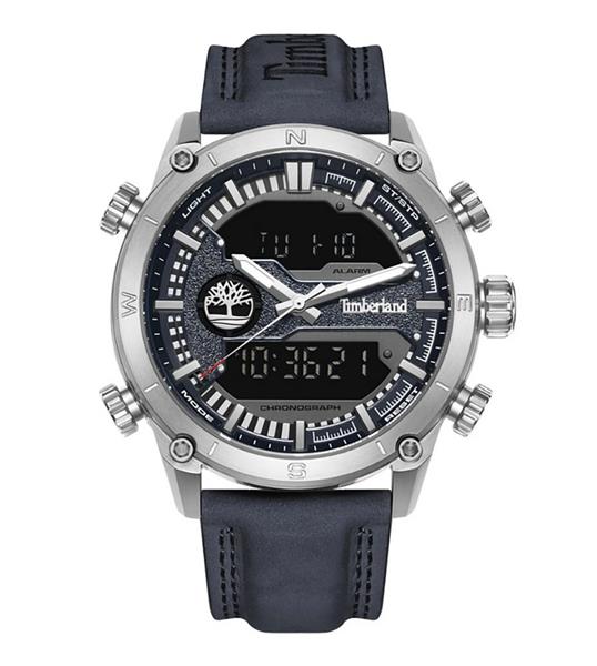 Orig. Timberland Herrenuhr TDWGP2201902 Digital LEDER grau UVP:209,-€ 15203