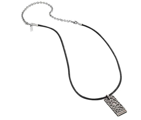 POLICE Kette Herren edler Stahl / Leder  PJ.25684PLE/01 UVP:59,-€ 15086