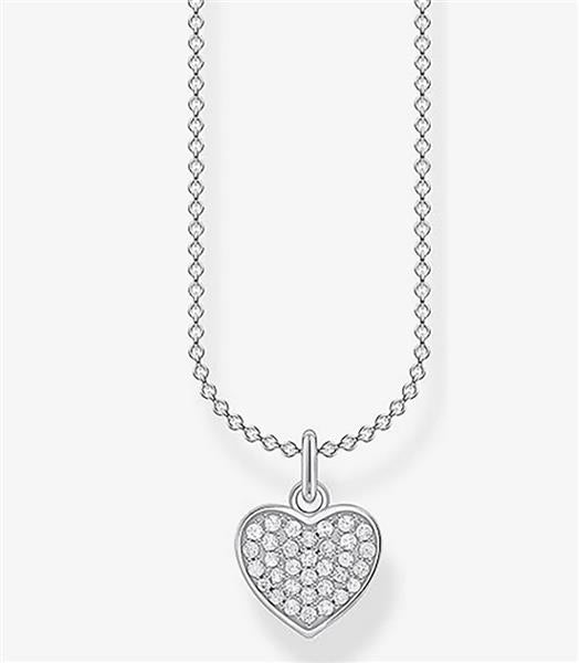 Thomas Sabo Damen Halskette silber mit Herz KE2046-051-14-L38V UVP: 74,-€ 15259