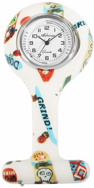 Krankenschwesteruhr Silikon Quarzuhrwerk  NEU 15283