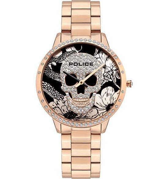 Orig. Police Damenuhr Horta PL16067MSR/02M edler Stahl roségold UVP:239,-€ 15303