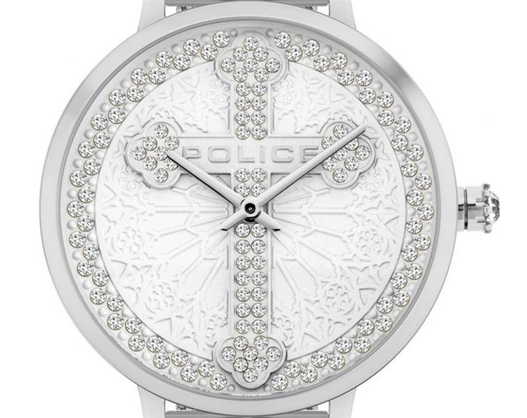 Orig. Police Damenuhr PL16031MS/04MMA edler Stahl silber UVP:129,-€ 15321