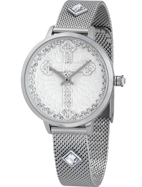 Orig. Police Damenuhr PL16031MS/04MMA edler Stahl silber UVP:129,-€ 15321