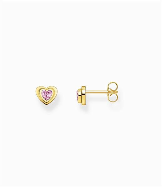 Thomas Sabo H2271-414-9 Damen Ohrringe Sterlingsilber Herz gold UVP:69,-€ 15376
