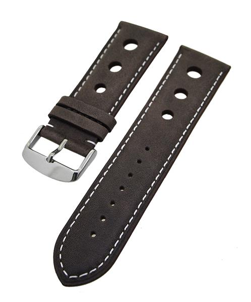 Uhrenarmband Kalbslederband kompatibel für Cartier Uhren Braun 18mm NEU 15495