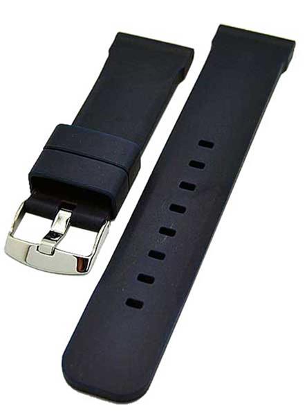 Uhrenarmband Silikon Kautschuk Farbe und Stegbreite wählbar