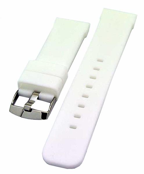 Uhrenarmband Silikon Kautschuk Farbe und Stegbreite wählbar