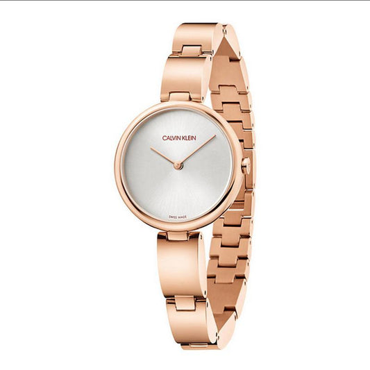 Calvin Klein Damen Armbanduhr K9U23646 edler Stahl roségold UVP: 289,00€ 14853