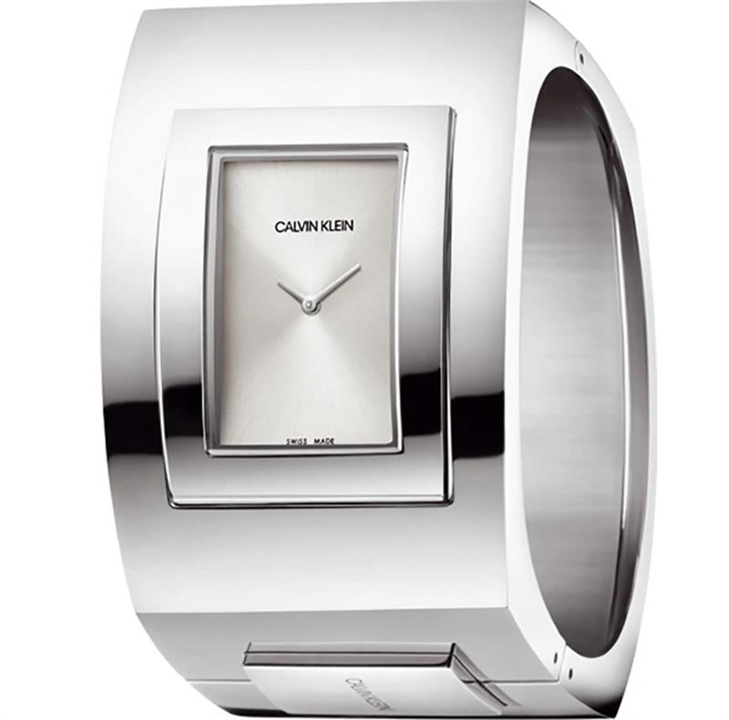 Calvin Klein Damen Armbanduhr K9V2S116 edler Stahl silber UVP: 299,00€ 14864